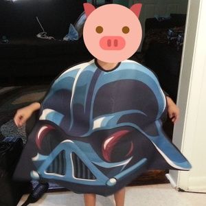 One Size Angry Birds Star Wars Darth Vader Pig Child Costume